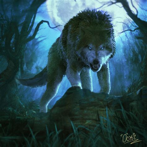 Wolf by 0oki on DeviantArt