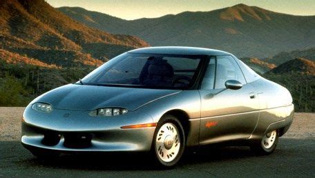 General Motors EV1 (1996–1999) the first mass-produced and purpose-designed electric vehicle of ...