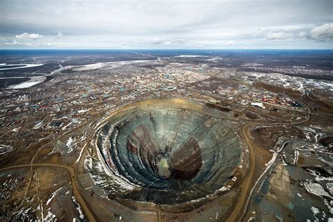 Discover the Enormous Mirny Diamond Mine