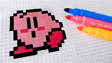 Handmade Pixel Art How To Draw Kirby Kawaii Pixelart | The Best Porn Website