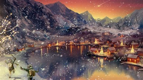 Winter Anime PC Wallpapers - Wallpaper Cave