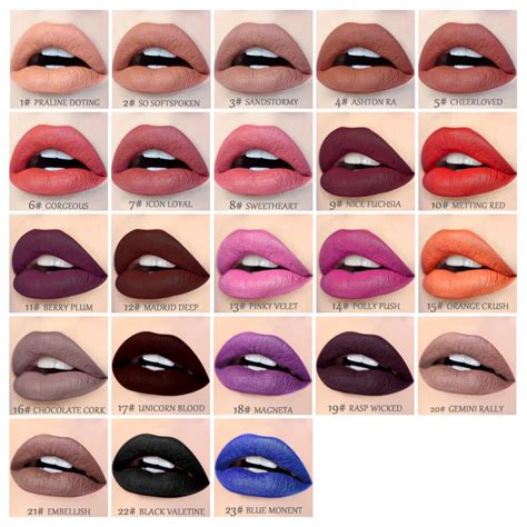 12PCS/LOT IMAGIC lip Gloss Lipstick kit Rare Lip Paint matte lipstick ...