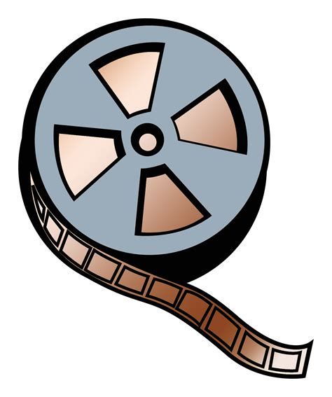 Movie Reel Vector - ClipArt Best