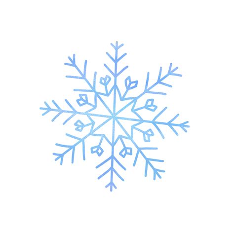 Blue Watercolor Snowflake 13271727 PNG