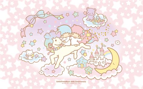 Little Twin Stars Backgrounds & Wallpapers - Kawaii Hoshi