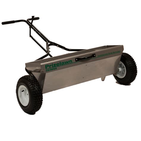 PRIZELAWN 100 LB STAINLESS STEEL COMMERCIAL DROP SPREADER - EarthWay Products Incorporated