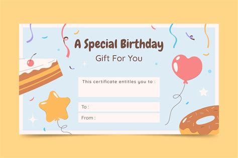 Restaurant birthday voucher Vectors & Illustrations for Free Download | Freepik