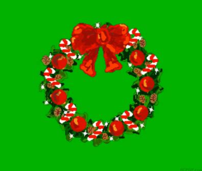 Christmas Wreath GIFs | USAGIF.com