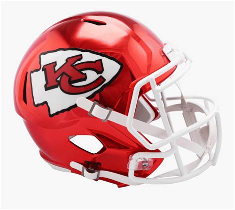 Chiefs Helmet Png - Kansas City Chiefs Chrome Helmet , Free Transparent Clipart - ClipartKey