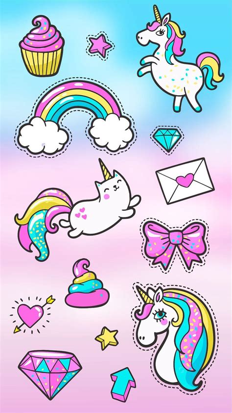 Kawaii Unicorn Wallpapers - Wallpaper Cave