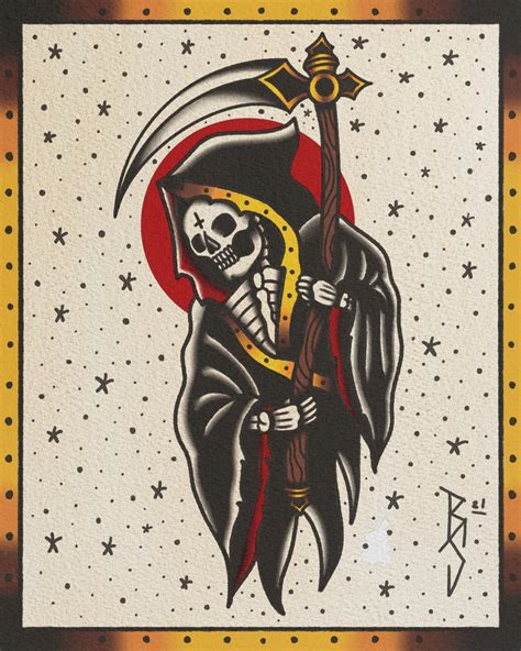 Top more than 72 traditional grim reaper tattoo latest - in.coedo.com.vn