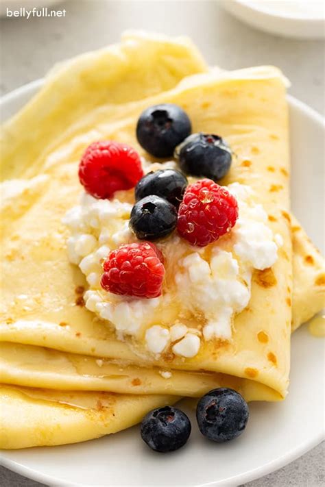 Blini {Russian Crepes} Recipe - Belly Full