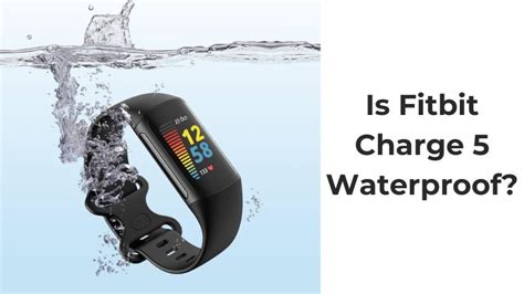 Fitbit Charge 5: Swimproof or Showerproof? We Explain