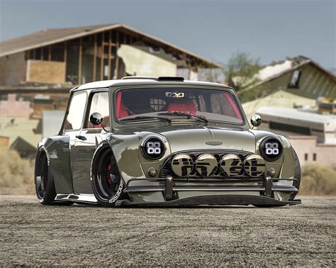 Widebody Austin Mini Cooper : r/rendered