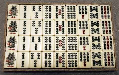 50% Sale Vintage Japanese Riichi Mahjong Set/ Mah Jong Game / - Etsy