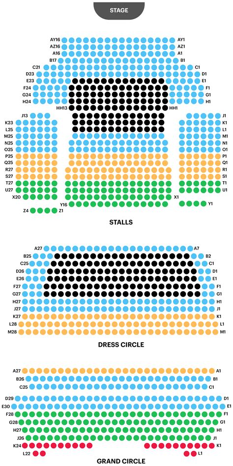 Aldwych Theatre Seating Plan | London Theatre Guide