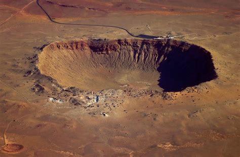 Meteor crater (Barringer crater) - the most impressive impact crater ...