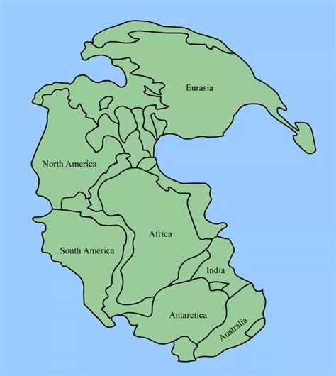 Pangaea Is the Word Wegener Used to Describe - KendallminAnthony