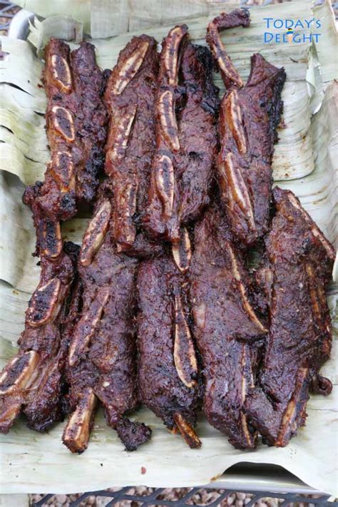 Grilled Korean Beef Short Ribs (Kalbi) - Today's Delight