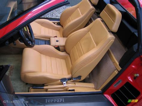 Tan Interior 1990 Ferrari 348 TS Photo #41652507 | GTCarLot.com