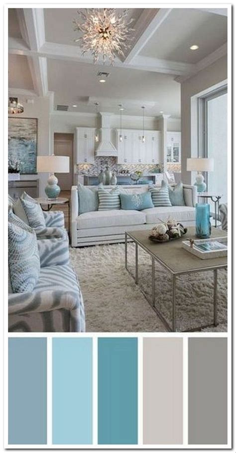 32 awesome interior design paint color 31 ⋆ frequence3.org | Beach decor living room, Living ...