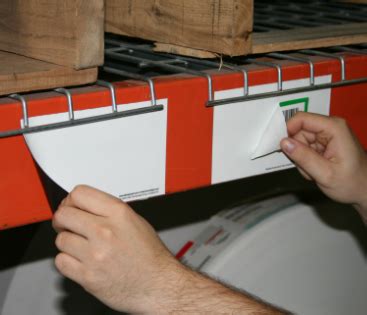 Warehouse Rack Label Holders - Labeling Solutions | The Kennedy Group ...