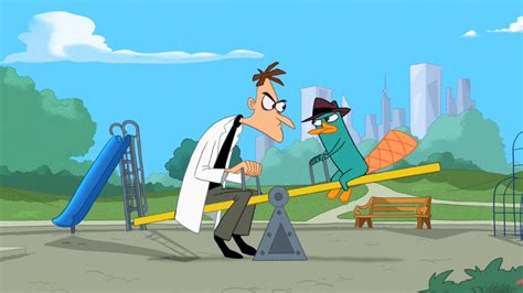 Image - Doofenshmirtz and Perry on Seesaw.jpg | Phineas and Ferb Wiki | FANDOM powered by Wikia