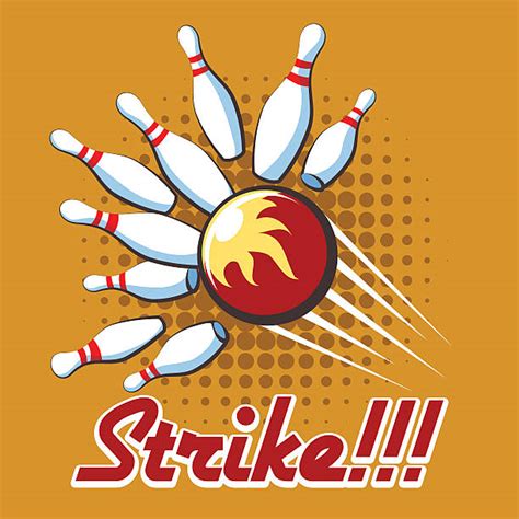 Royalty Free Bowling Strike Clip Art, Vector Images & Illustrations - iStock