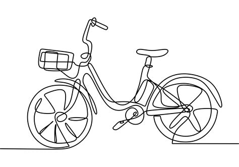 Line Drawing Bicycle