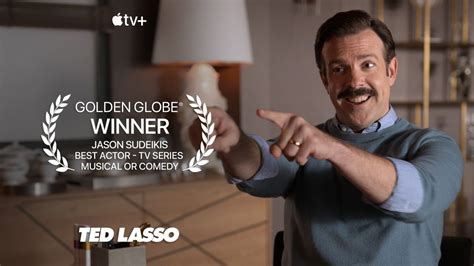 Jason Sudeikis Wins 2nd Golden Globe For Ted Lasso - GEARRICE