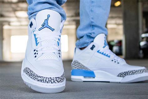 On-Foot: Air Jordan 3 ‘UNC’ - Sneaker Freaker