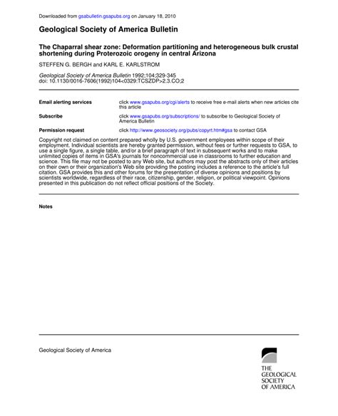 (PDF) The Chaparral Shear Zone: deformation partitioning and ...