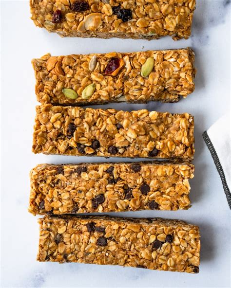 Instant Oatmeal Granola Bar Recipe | Dandk Organizer