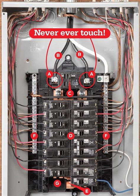 Single Circuit Breaker Box Wiring Diagram