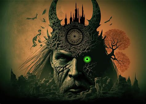 Odin Viking Norse Mythology Digital Art by 1-sascha-schmidt - Fine Art America