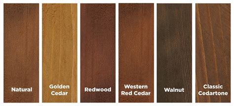 Stain Colors – Superior Wood Care