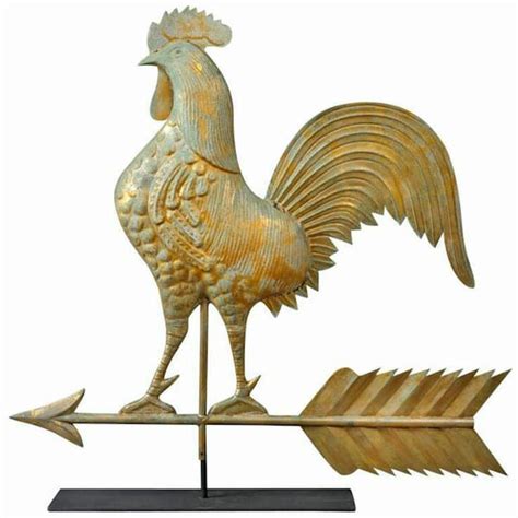 Rooster Weathervane, American – Ferro Weathervanes