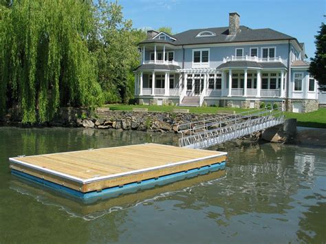 Diy Floating Dock Gangway - How To Build a Floating Dock With Plastic ...