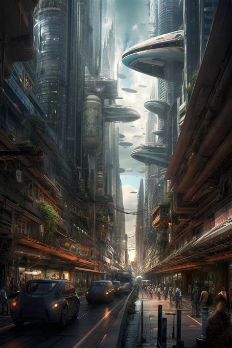 Scifi City, Cyberpunk City, Arte Cyberpunk, Sci Fi Landscape, Landscape ...