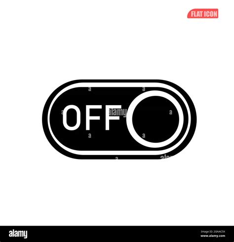 Off toggle button icon, off button Stock Vector Image & Art - Alamy