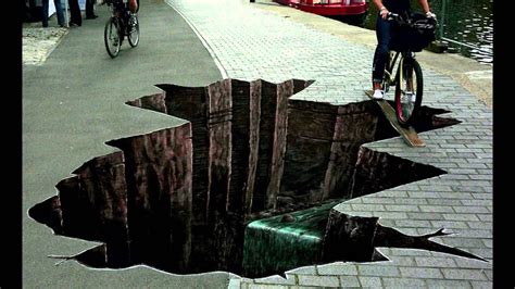 3d Optical Illusion Street Art