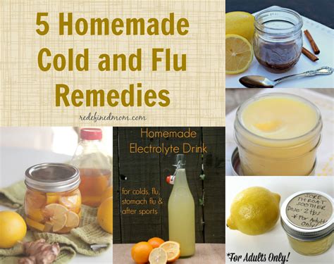 5 Homemade Cold and Flu Remedies