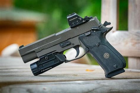 SIG P220 Legion 10mm Optics-Ready Handgun Review & Range Report