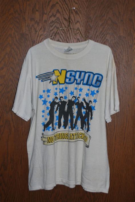 Nsync vintage 90s T-Shirt M hipster classic cool boy band pop