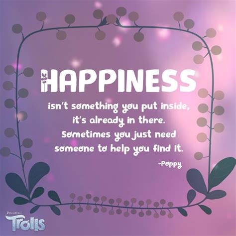 Happiness Is Inside All Of Us Trolls Quote - ShortQuotes.cc