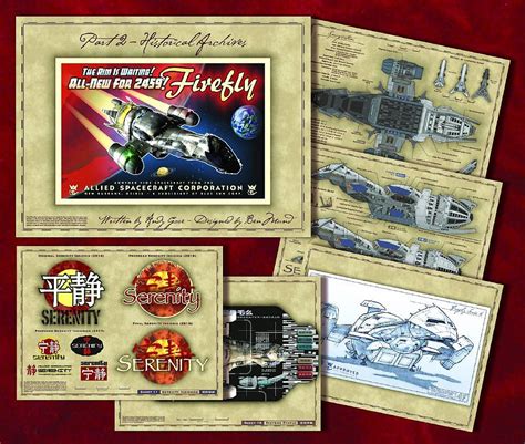 Buy Novelties - Non-Comic Material - SERENITY BLUEPRINTS REFERENCE PACK (O/A) - Archonia.com