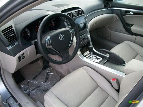 Taupe Interior 2008 Acura TL 3.2 Photo #37993357 | GTCarLot.com