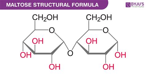 Maltose Formula - Chemical Structure, Properties