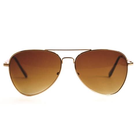 Dozen Aviator Gold Frame/Black Lens Sunglasses D1112