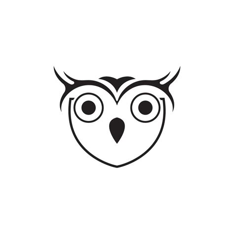 owl logo and vector template 13428760 Vector Art at Vecteezy